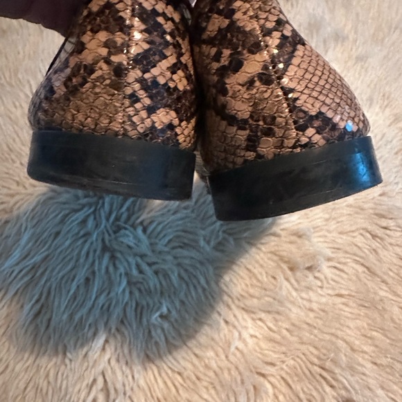 Zara Trafaluc Python Print Loafers size 42 - Picture 4 of 7